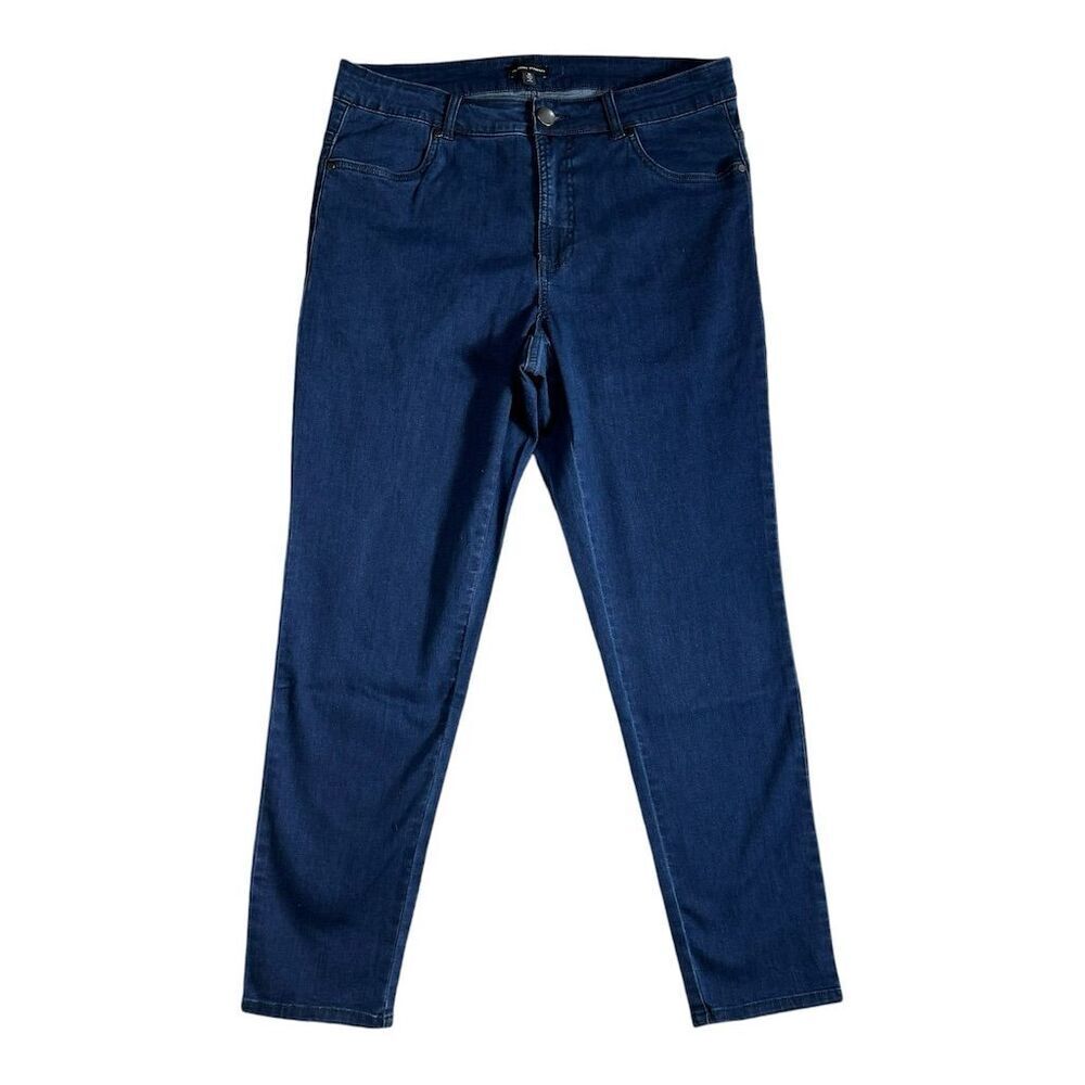 Universal Standard Skinny Jeans Dark Wash High Rise Denim Women’s Size 10